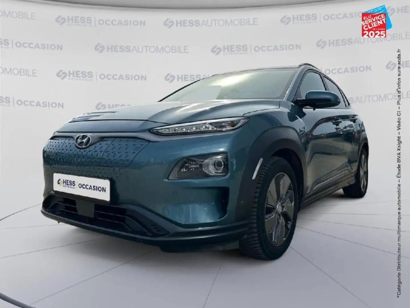 Hyundai KONA Electric 204ch Executive Euro6d-T EVAP Sieges chau Bleu - 1
