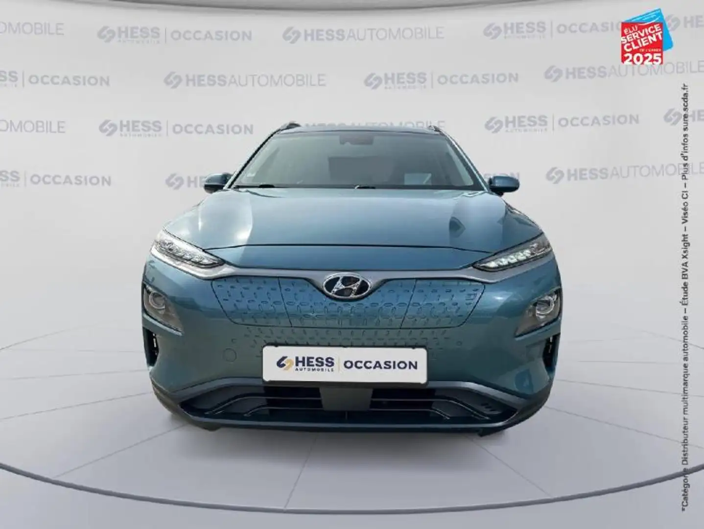 Hyundai KONA Electric 204ch Executive Euro6d-T EVAP Sieges chau Bleu - 2