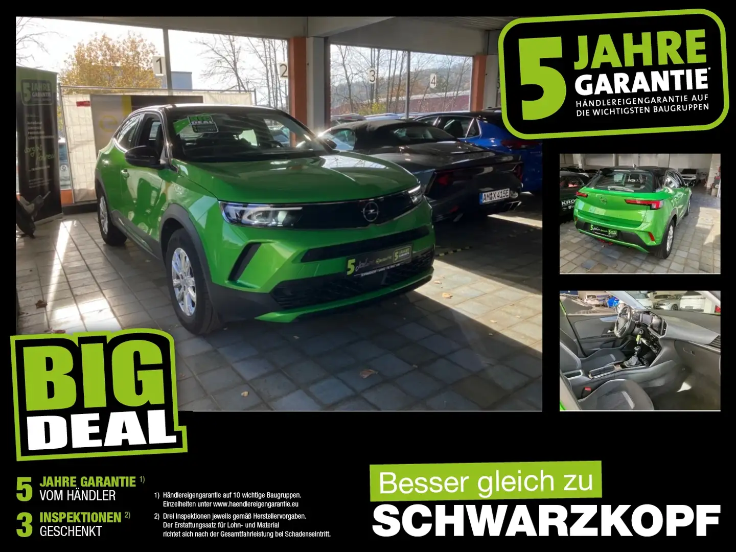 Opel Mokka 1.2T Rückfahrkamera,Sitzheizung,Klima Grün - 1