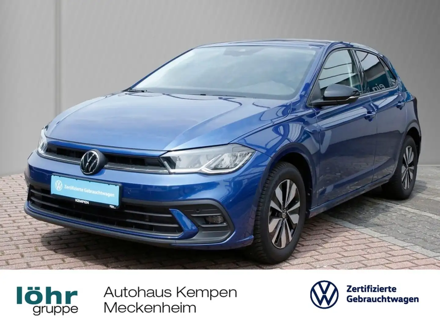 Volkswagen Polo VI 1.0 TSI DSG Goal 18"LMF AHK Navi+VC ACC RFK+... Blau - 1