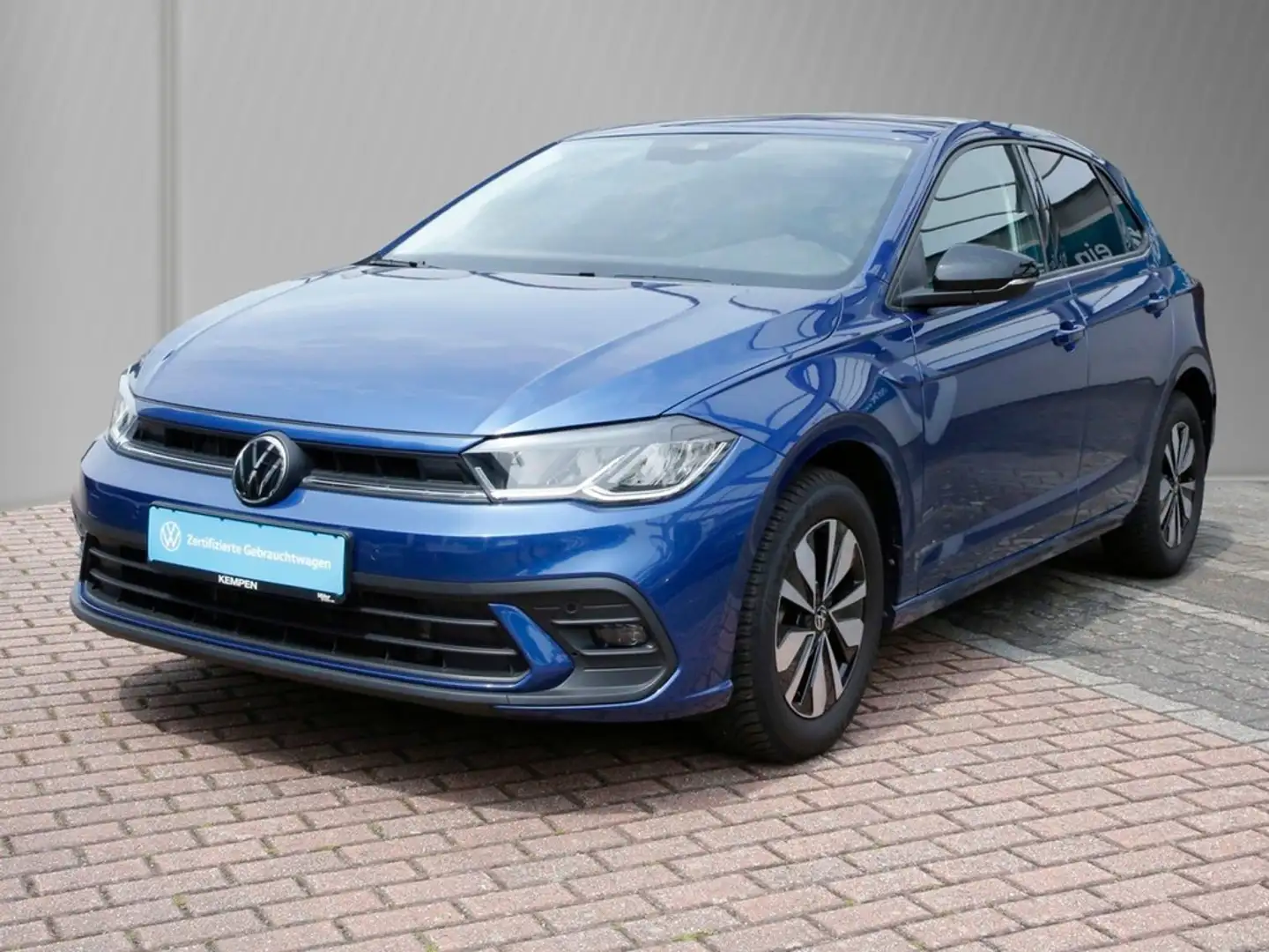 Volkswagen Polo VI 1.0 TSI DSG Goal 18"LMF AHK Navi+VC ACC RFK+... Blau - 2