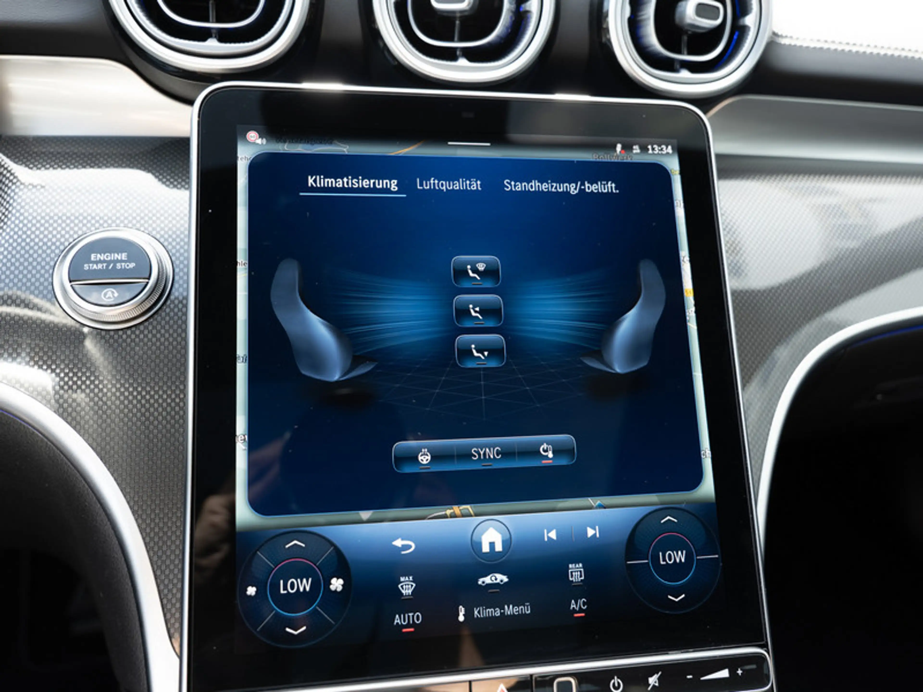 Mercedes-Benz C 220 d 4M T AMG-Sport/Pano/AHK/Stdhz/Memo/Totw — photo 14