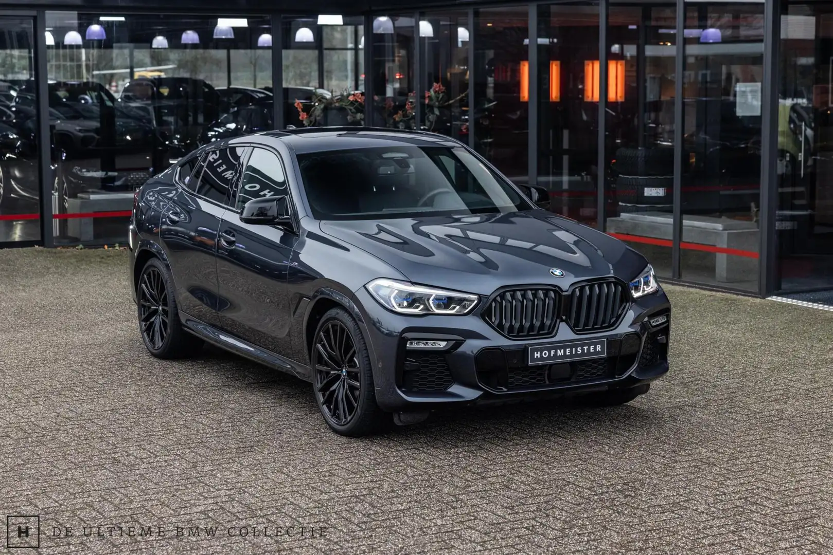 BMW X6 xDrive 40i M-Sport | Skylounge | Alcantara Grijs - 1