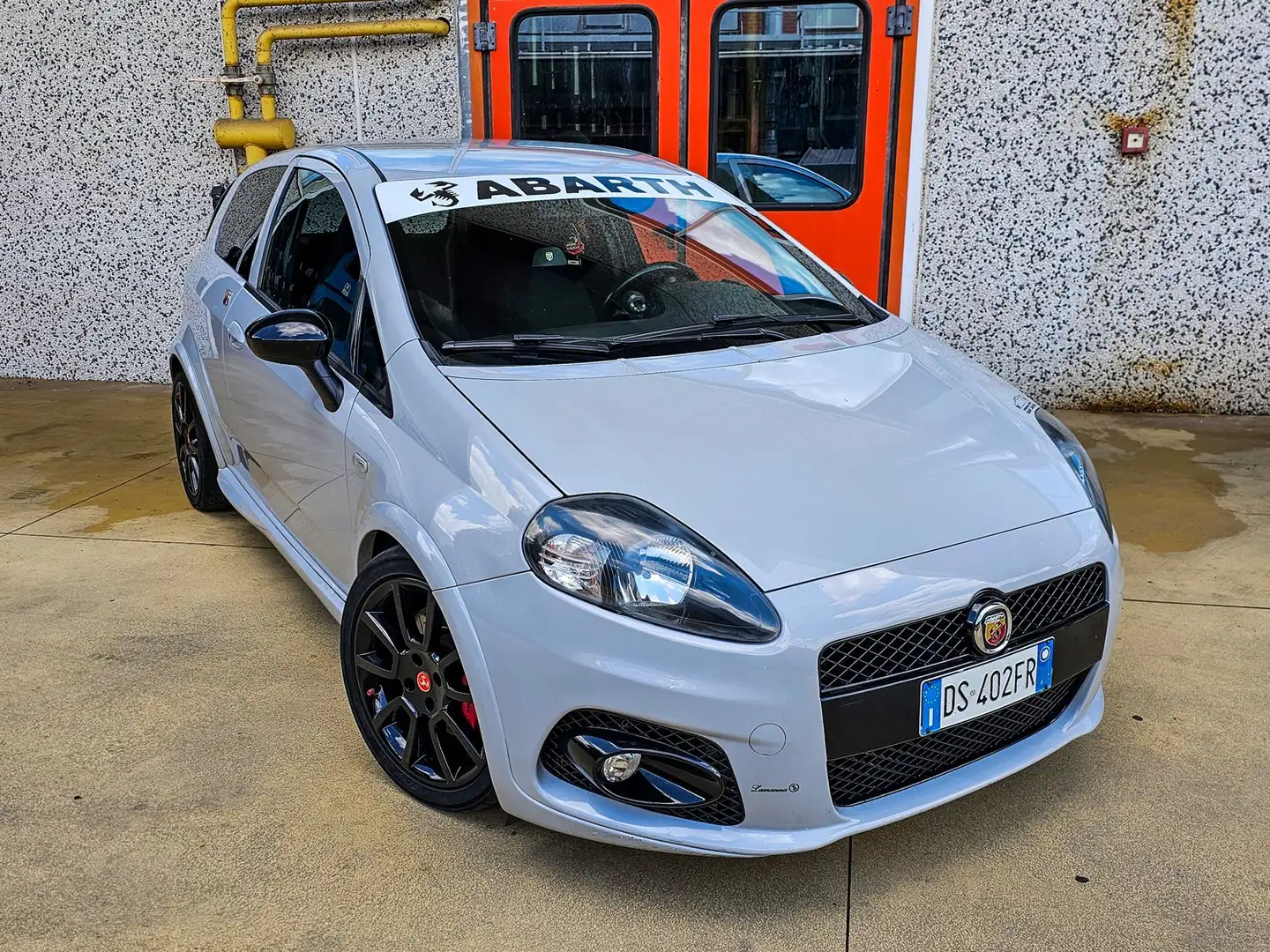 Abarth Grande Punto 1.4 t-jet MOTORE NUOVO in rodaggio Grau - 1