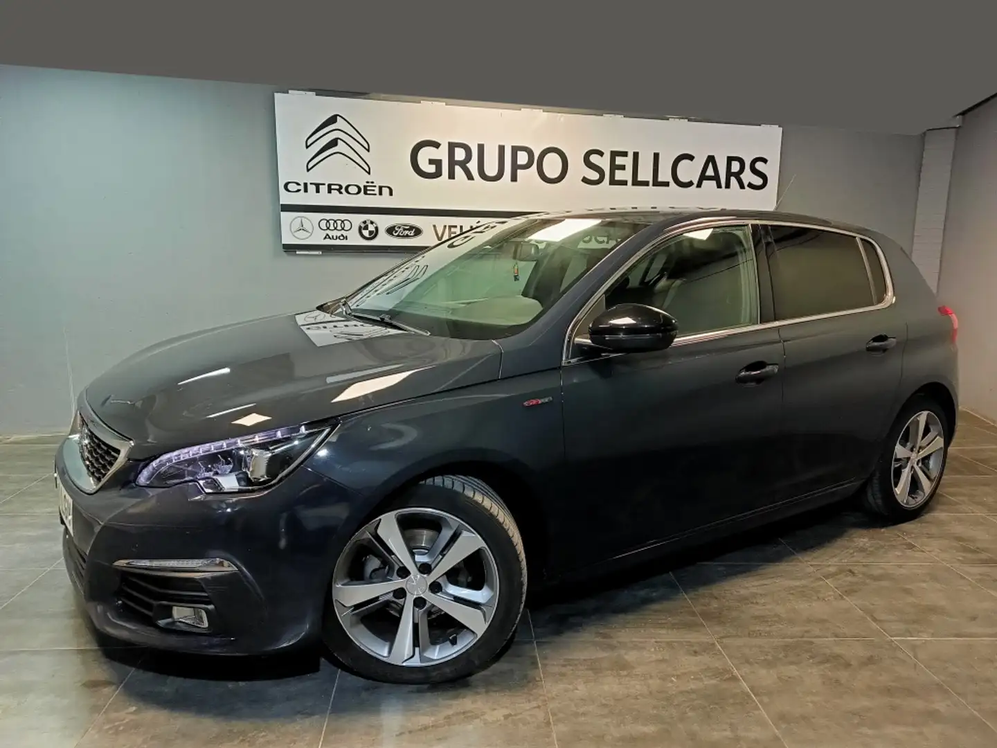 Peugeot 308 1.5BlueHDi S&S GT Line 130 Gris - 2
