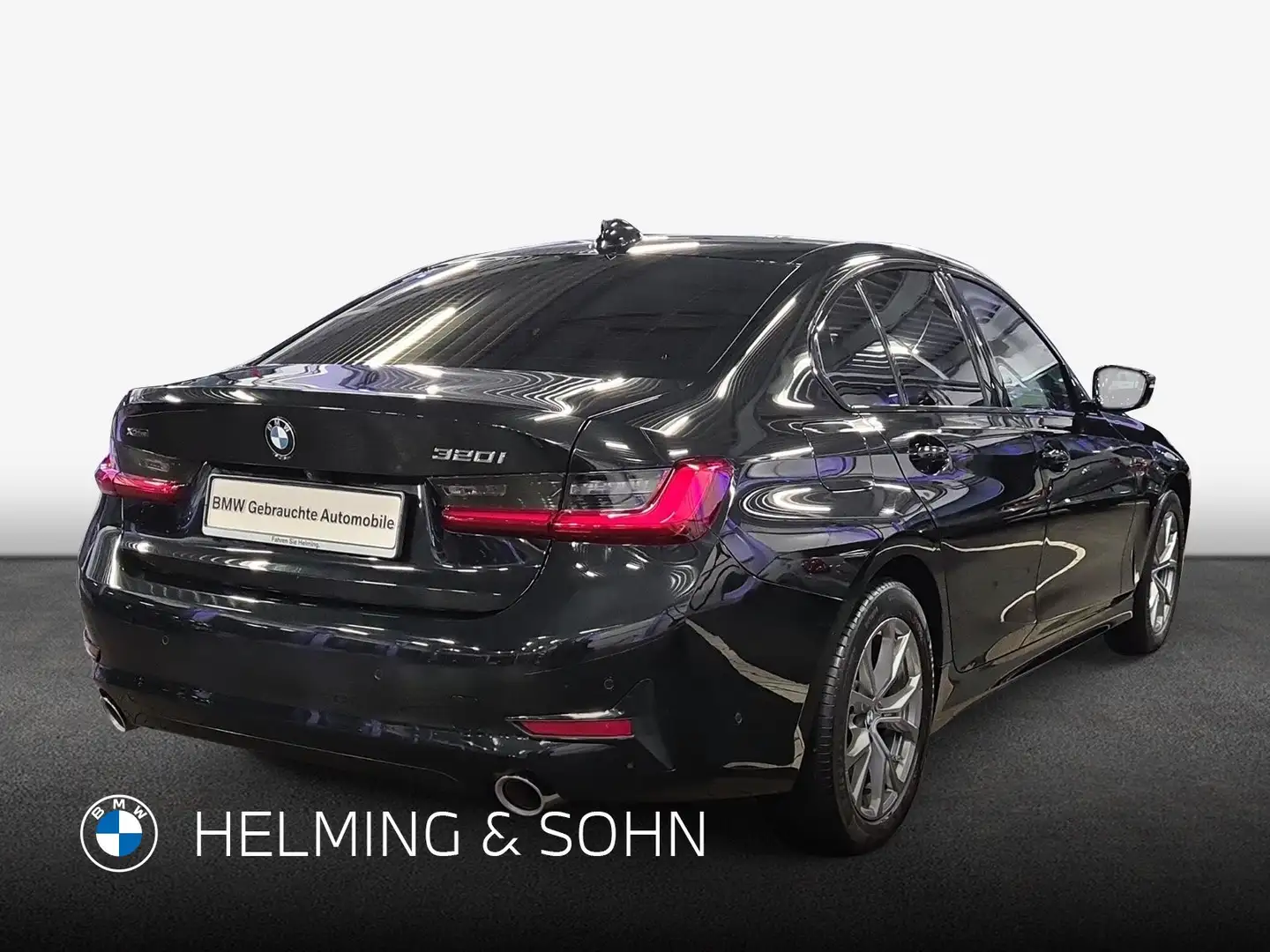 BMW 320 i xDrive Limousine Sport Line HiFi DAB LED Shz. uv Schwarz - 2