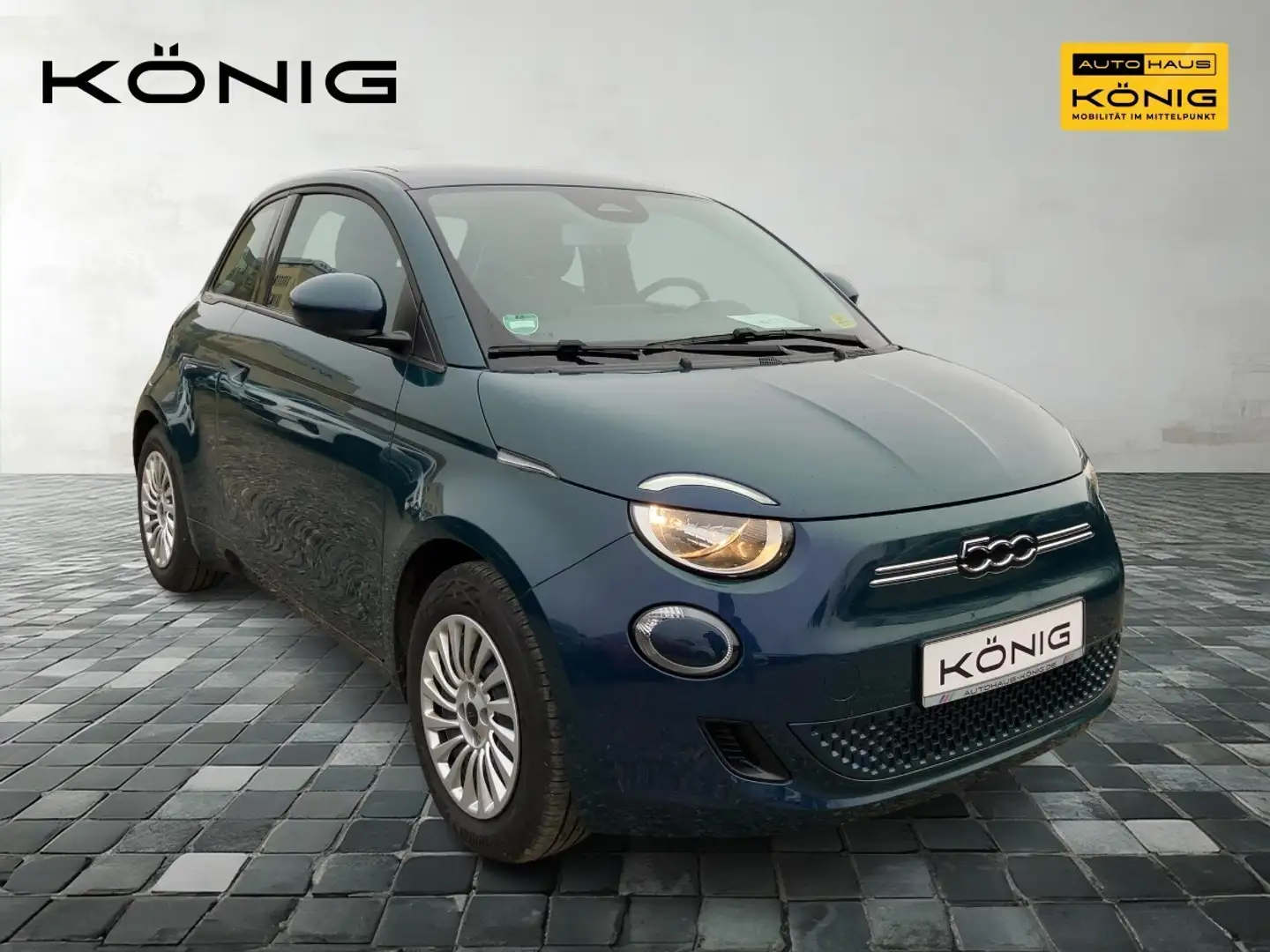 Fiat 500 Automatik, Carplay Grün - 2