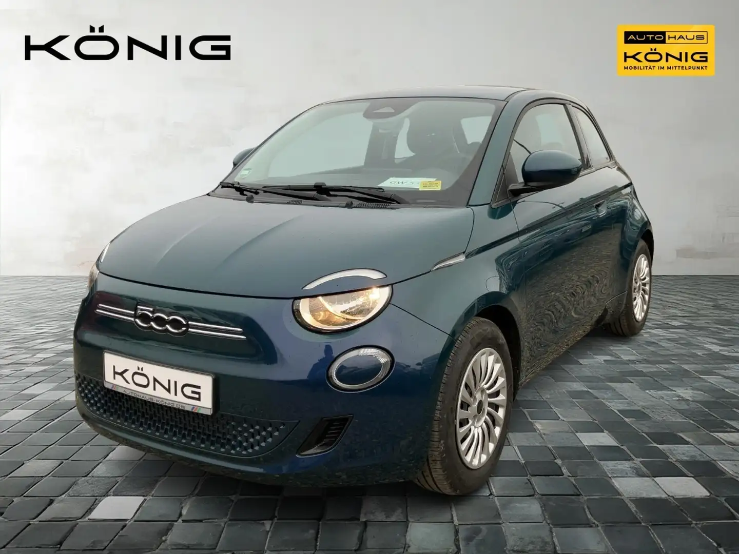 Fiat 500 Automatik, Carplay Grün - 1