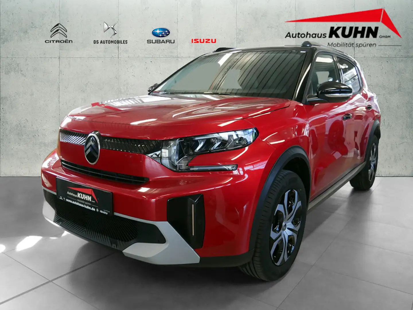Citroen C3 Aircross Turbo 100 Plus PDC KAMERA LED Rood - 1
