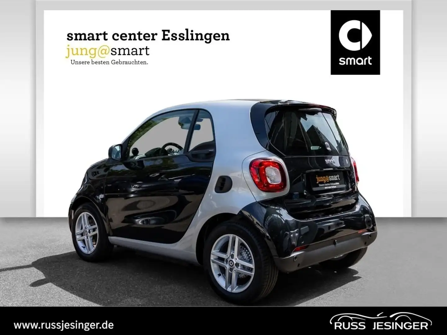 smart forTwo EQ  *Advanced*Navi*PDC*LMR*SH*22kW*KlimaA* Schwarz - 2