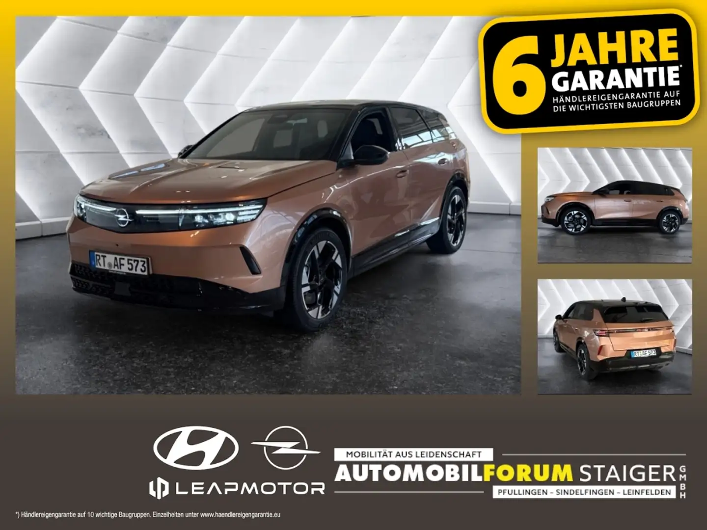 Opel Grandland 157kW GS (73kWh) Electric FLA Pano - 1