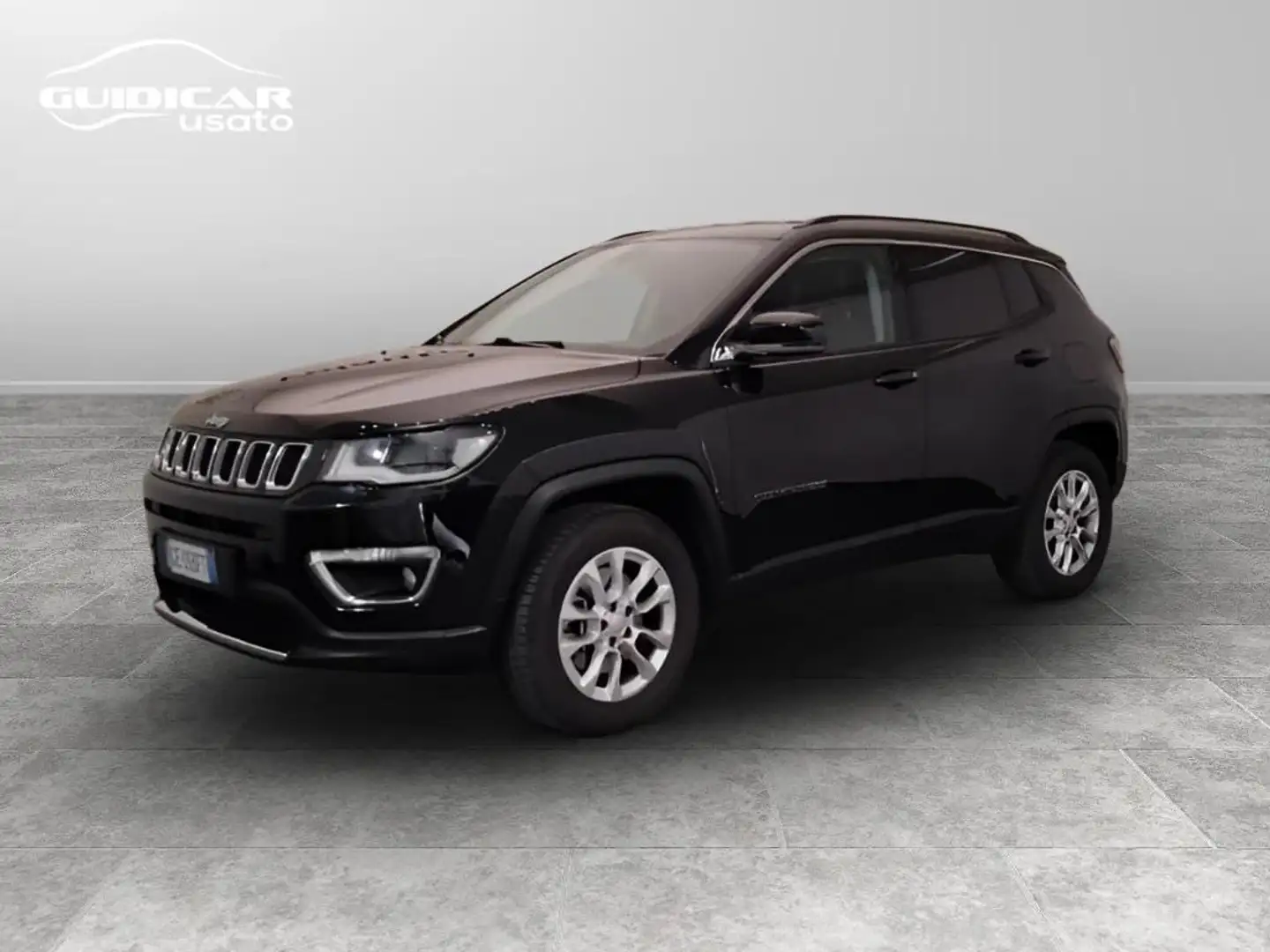 Jeep Compass 1.3 turbo t4 phev Limited 4xe at6 Zwart - 1