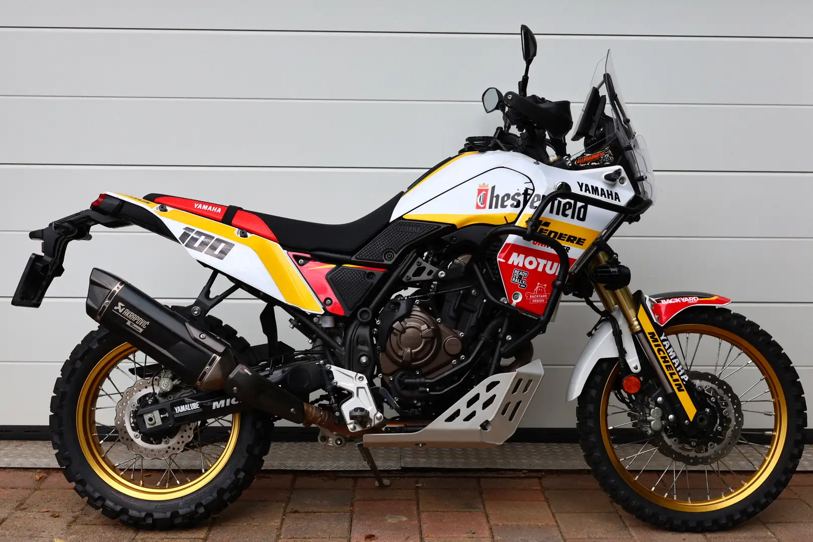 Yamaha Ténéré 700 WORLD RAID CHESTERFIELD Rood - 1