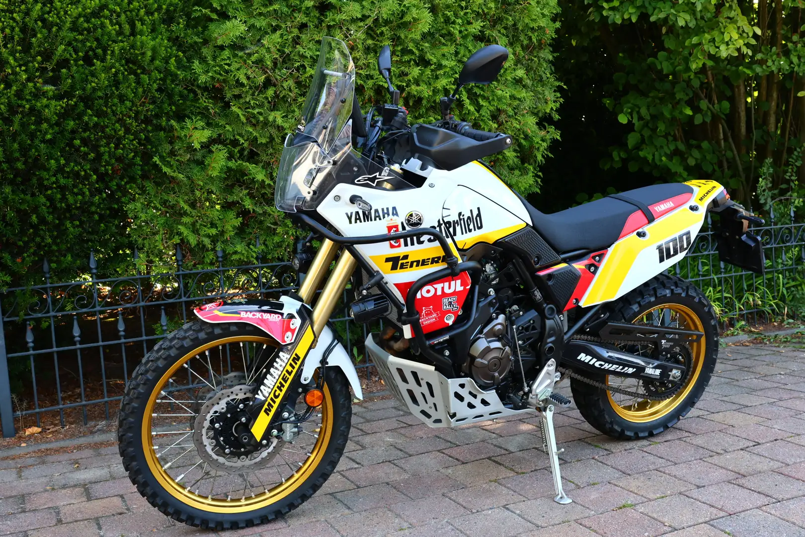 Yamaha Ténéré 700 WORLD RAID CHESTERFIELD Rood - 2