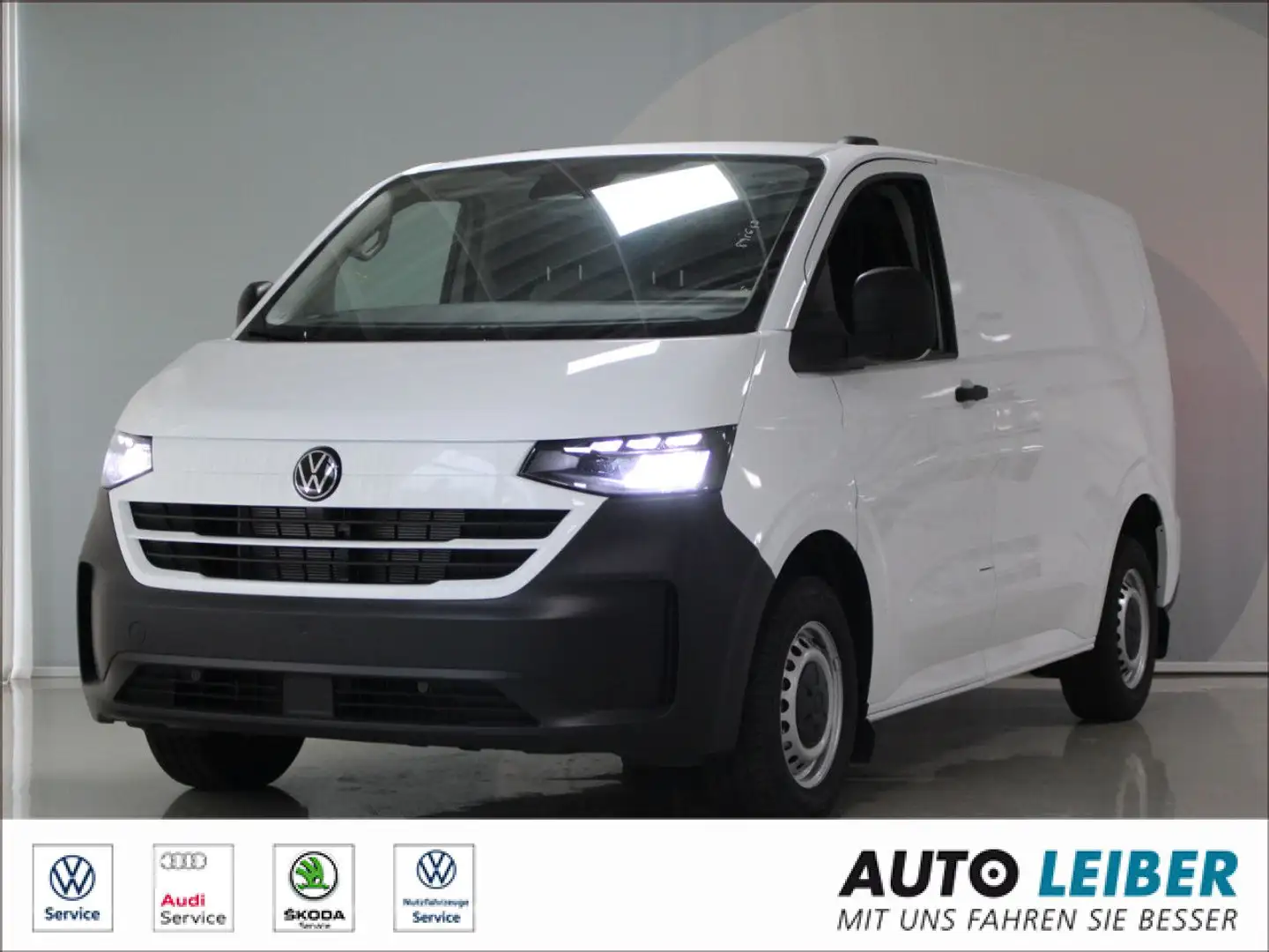 Volkswagen T7 Transporter Transporter Kombi TDI Kurz Cam/AHK/LED Klima Weiß - 1