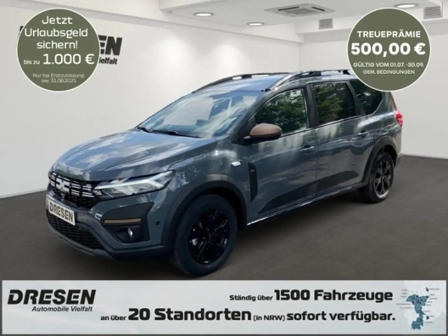 Dacia Jogger Extreme+ Hybrid 140 LED*Navi*Kamera*Sitzheizung*Kl Grijs - 1