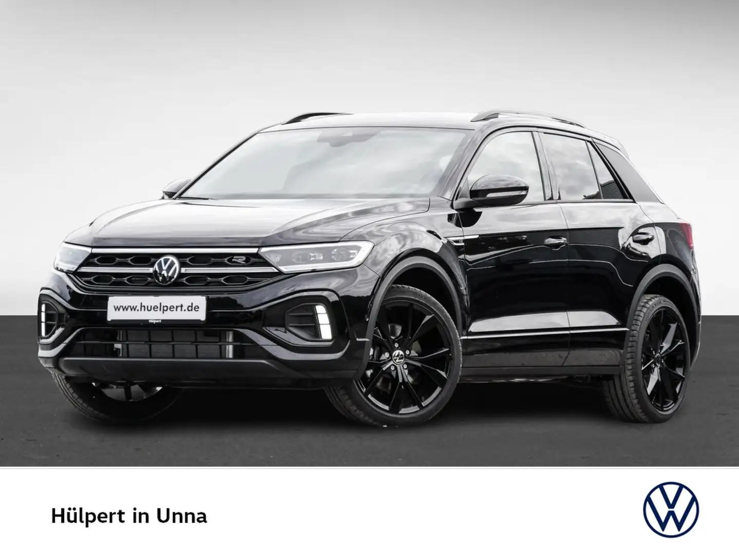 Volkswagen T-Roc 1.5 R-LINE AHK CAM ACC LM19 E-KLAPPE NAVI Negru - 1