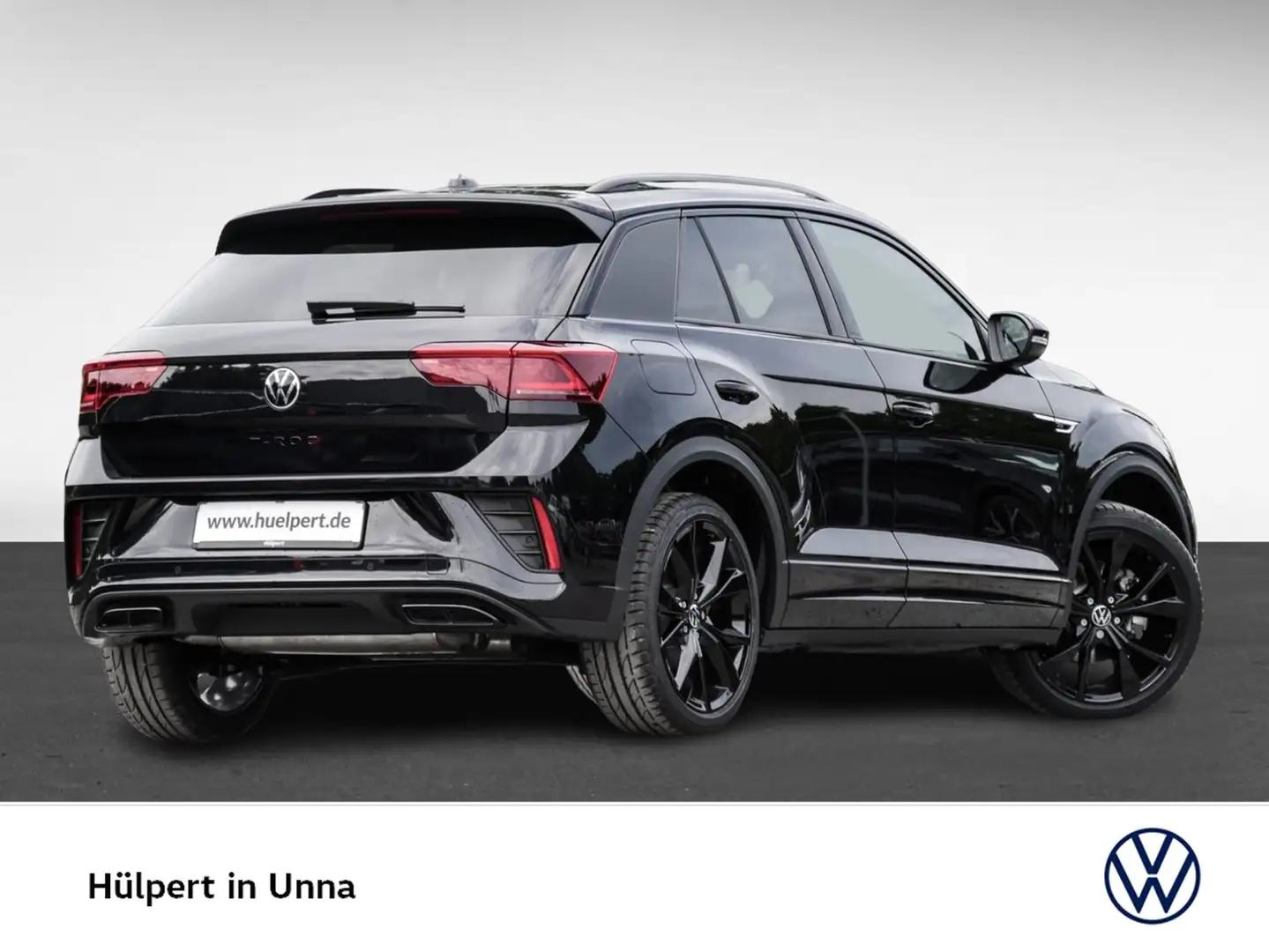Volkswagen T-Roc 1.5 R-LINE AHK CAM ACC LM19 E-KLAPPE NAVI Negru - 2