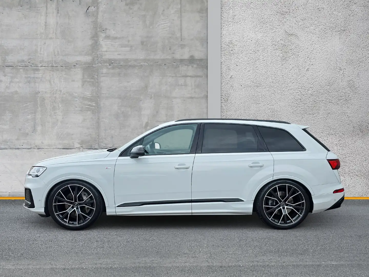 Audi Q7 50 TDI qu S line 7-Si. STANDHZG HUD B&O AHK Blanc - 2