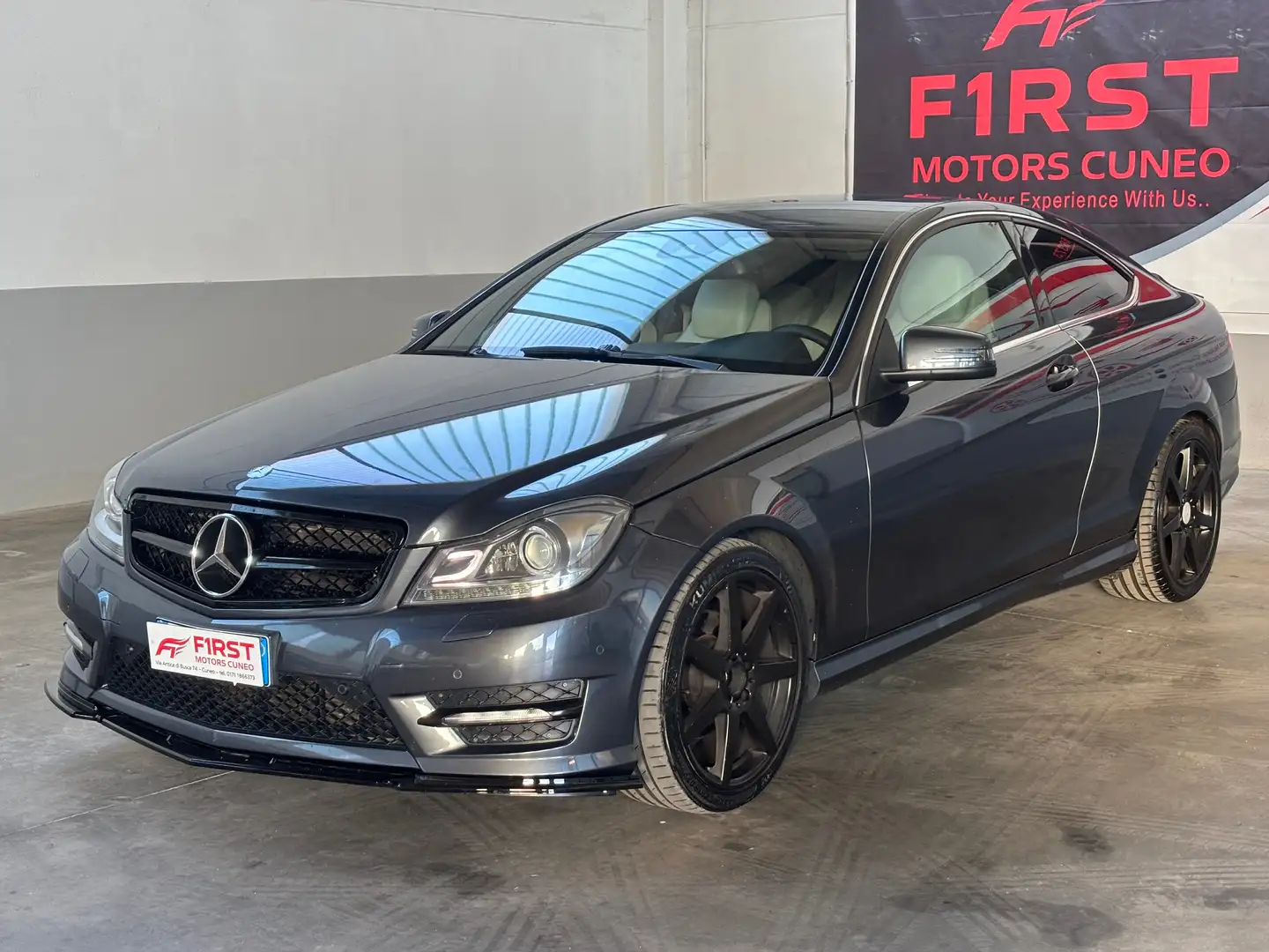 Mercedes-Benz C 220 Classe C - Coupe Coupe cdi (be) Avantgarde Argento - 2
