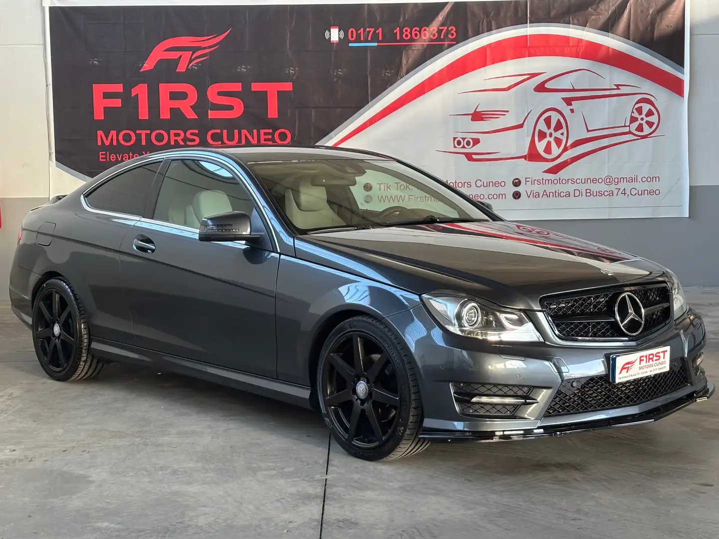 Mercedes-Benz C 220 Classe C - Coupe Coupe cdi (be) Avantgarde Argento - 1