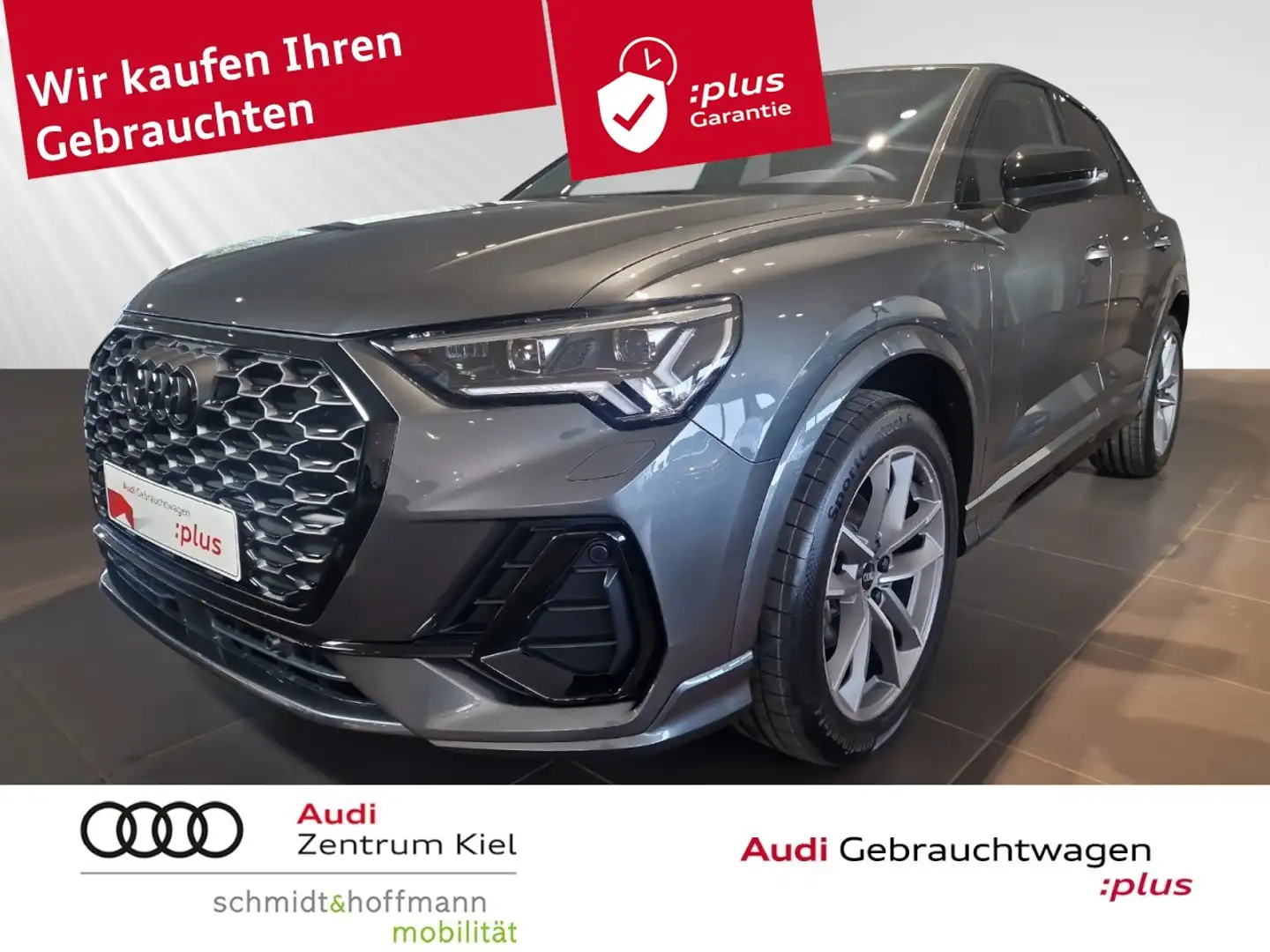 Audi Q3 Sportback 35 TFSI S-line S-tronic Navi+ LED Klima Grau - 1