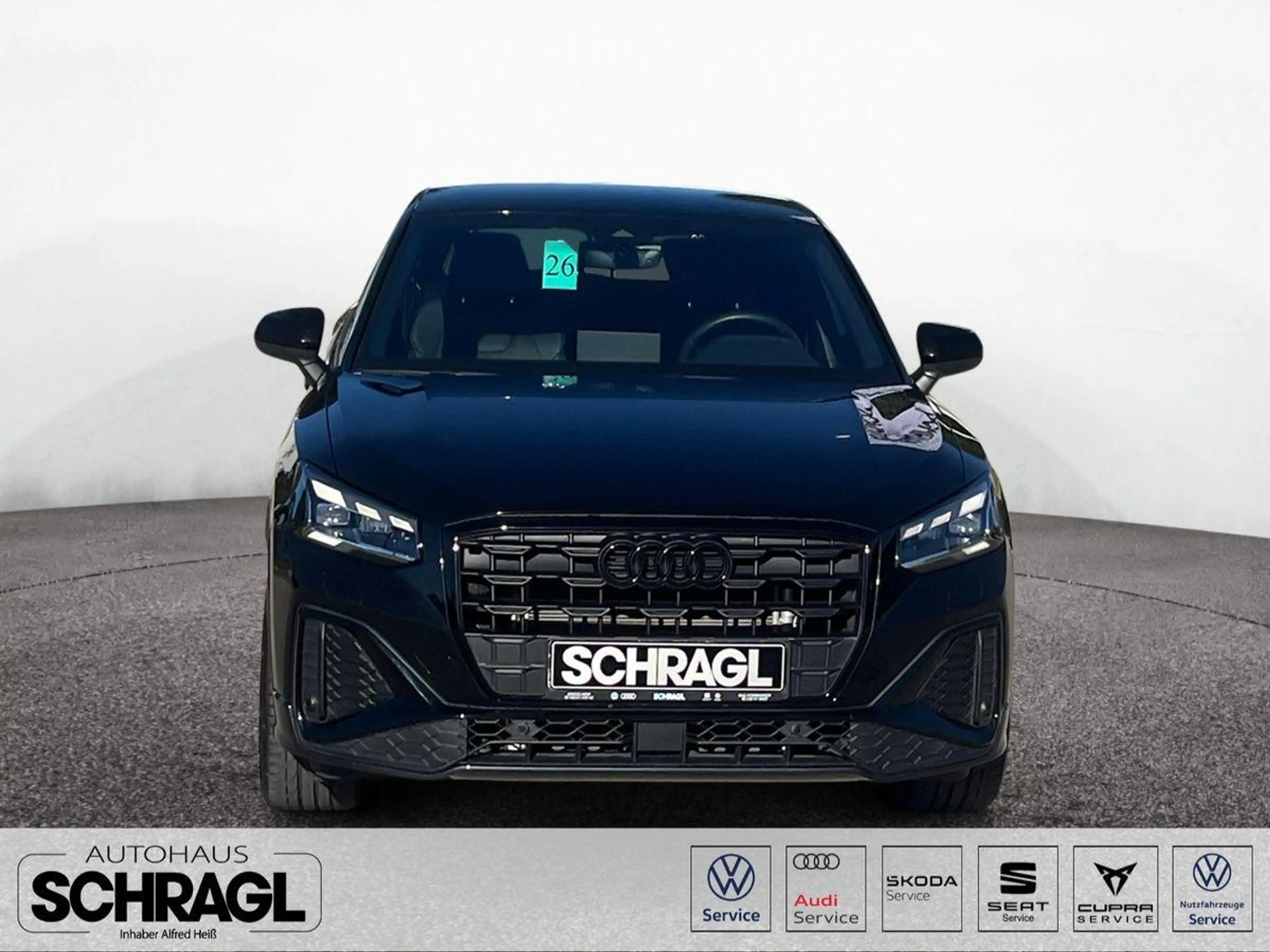 Audi Q2 35 TFSI S-LINE+NAVI+KAMERA+MATRIX+BLACK+SHZ — photo 8