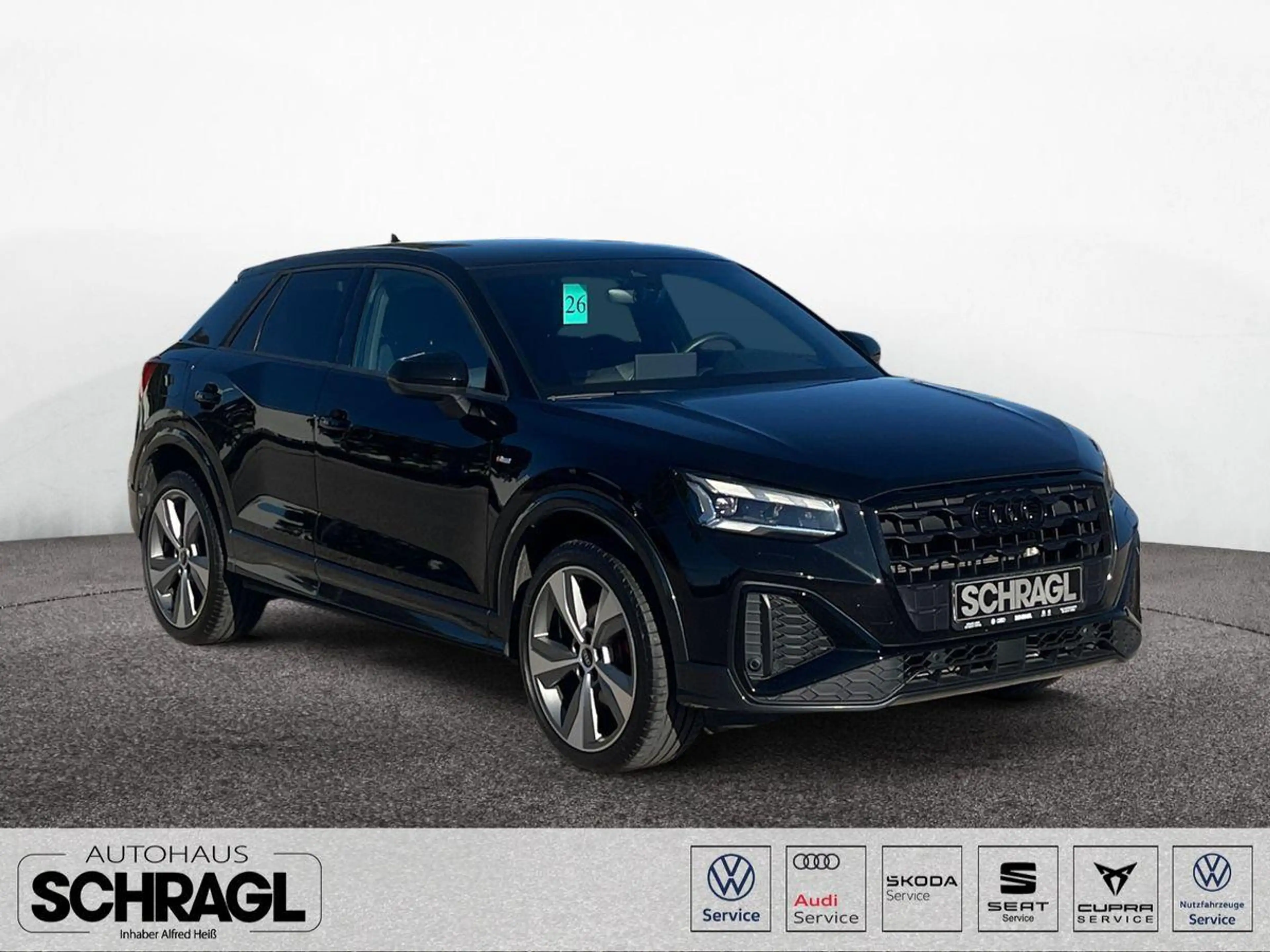 Audi Q2 35 TFSI S-LINE+NAVI+KAMERA+MATRIX+BLACK+SHZ — photo 7