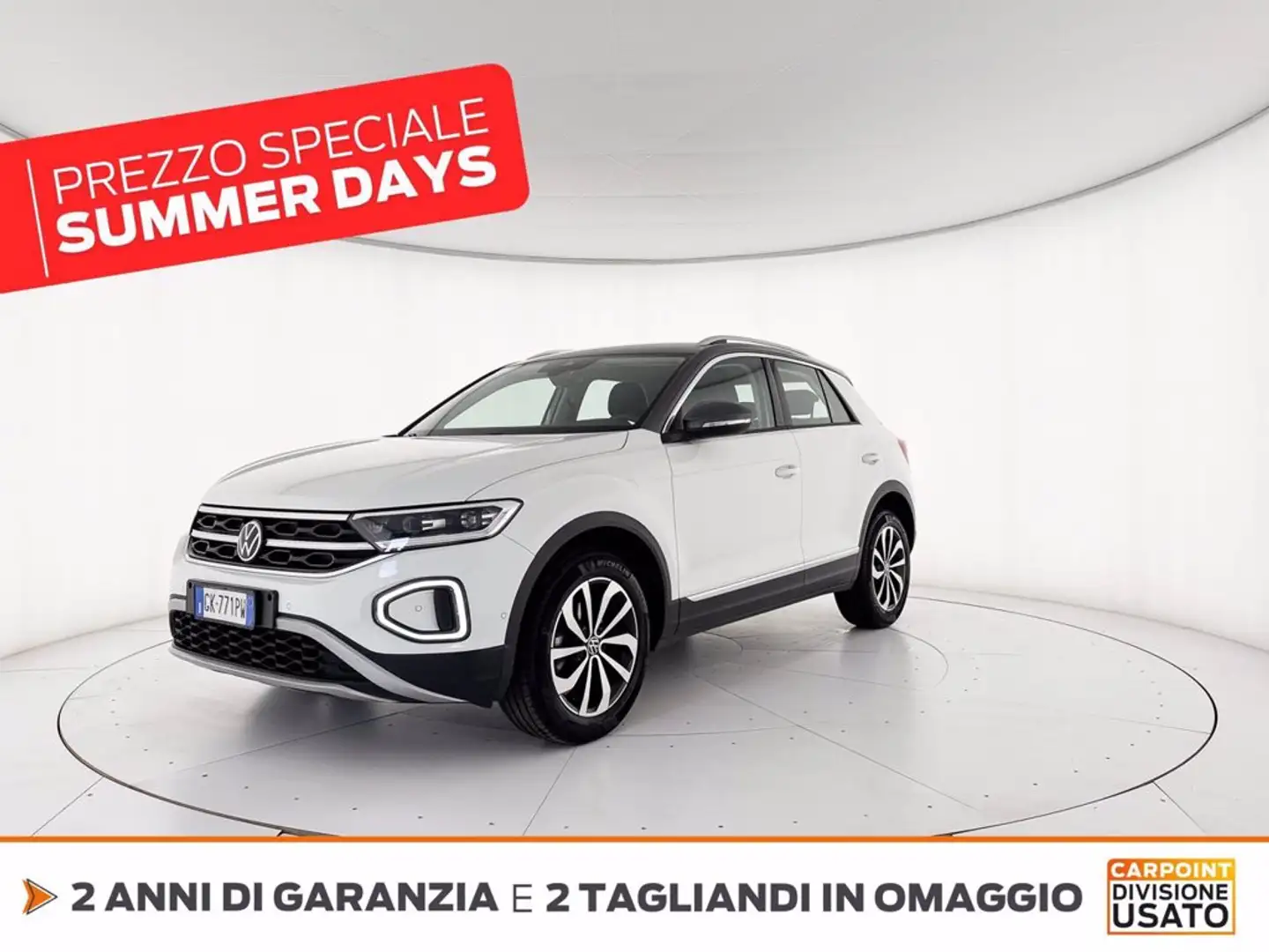 Volkswagen T-Roc 1.5 tsi style Bianco - 1
