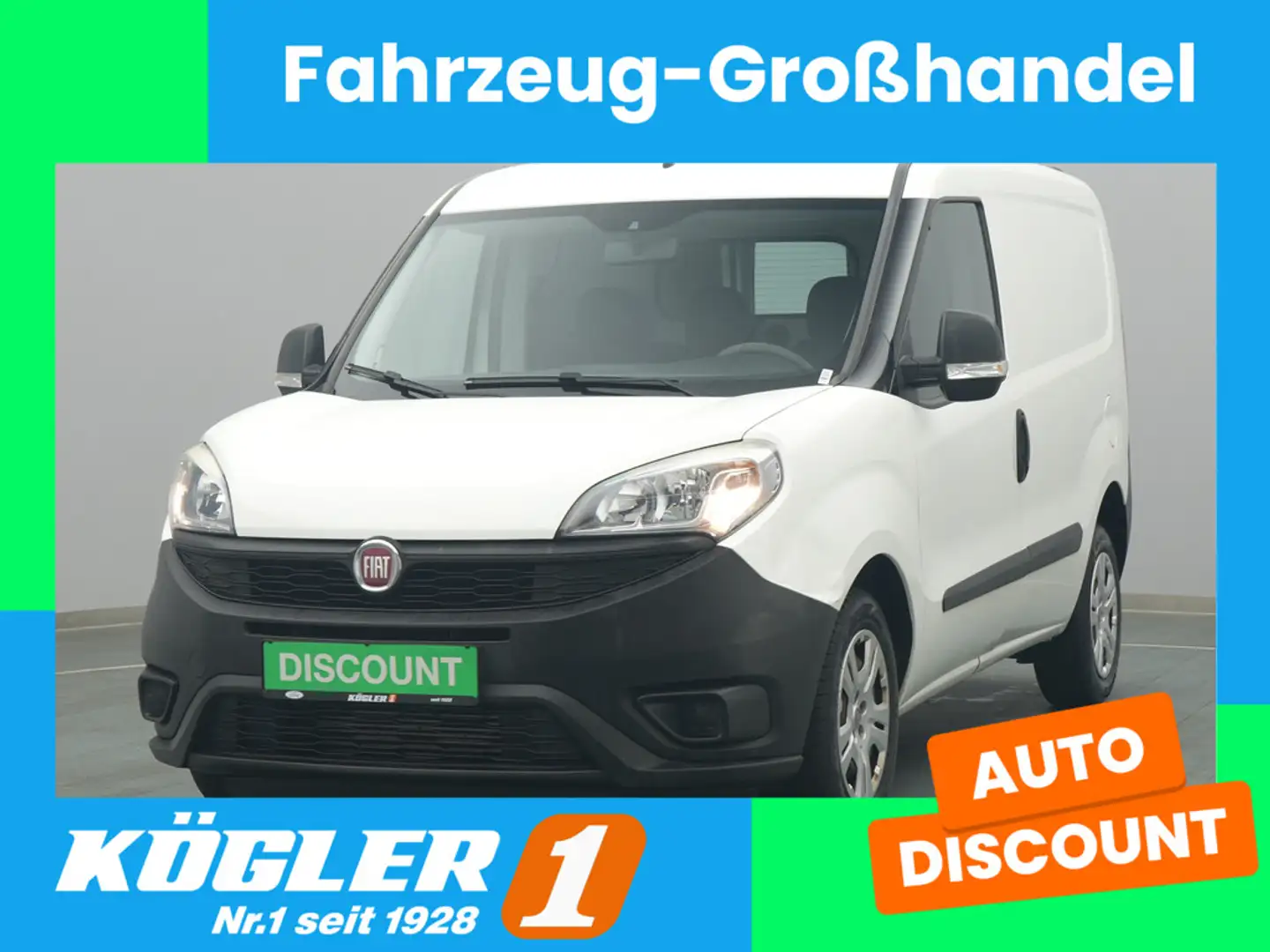 Fiat Doblo Cargo 1.3 Multijet Basis Weiß - 1