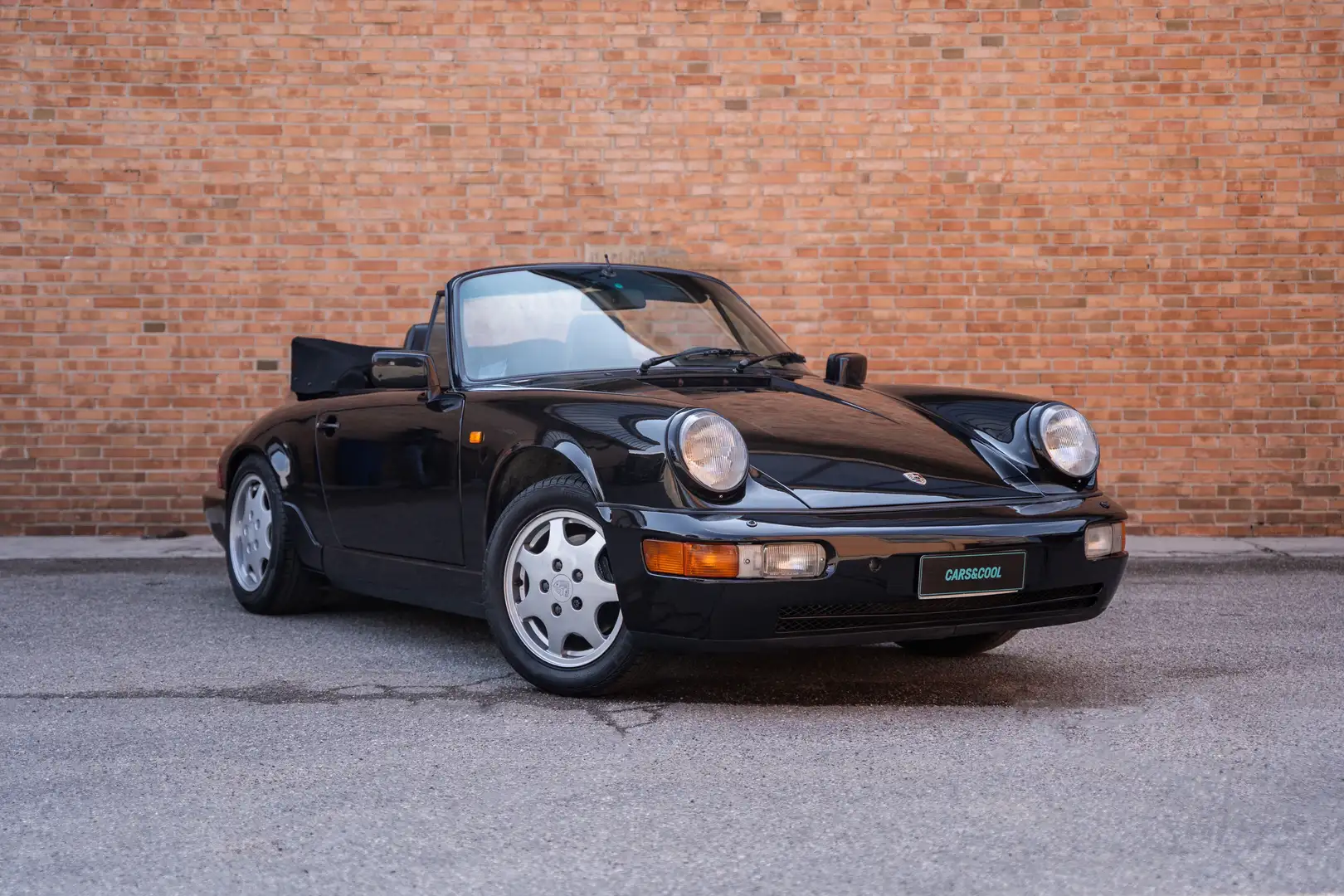 Porsche 964 Carrera 4 Cabriolet Negro - 1