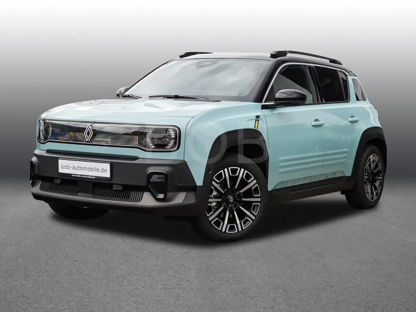 Renault R 4 E-Tech Iconic 150 Comfort Range NAVI 8-fach bereift Grün - 1