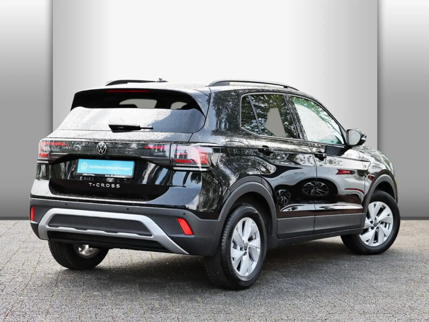 Volkswagen T-Cross Life 1.5 TSI OPF DSG IQ.DRIVE/ACC/LED/NAVI Schwarz - 2