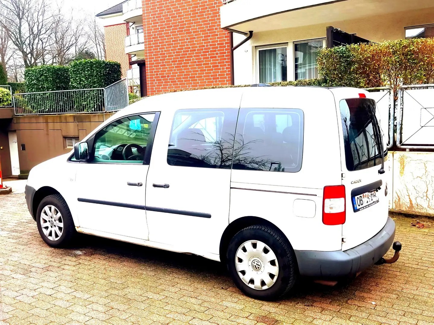 Volkswagen Caddy 2.0 EcoFuel Life (5-Si.) Weiß - 1