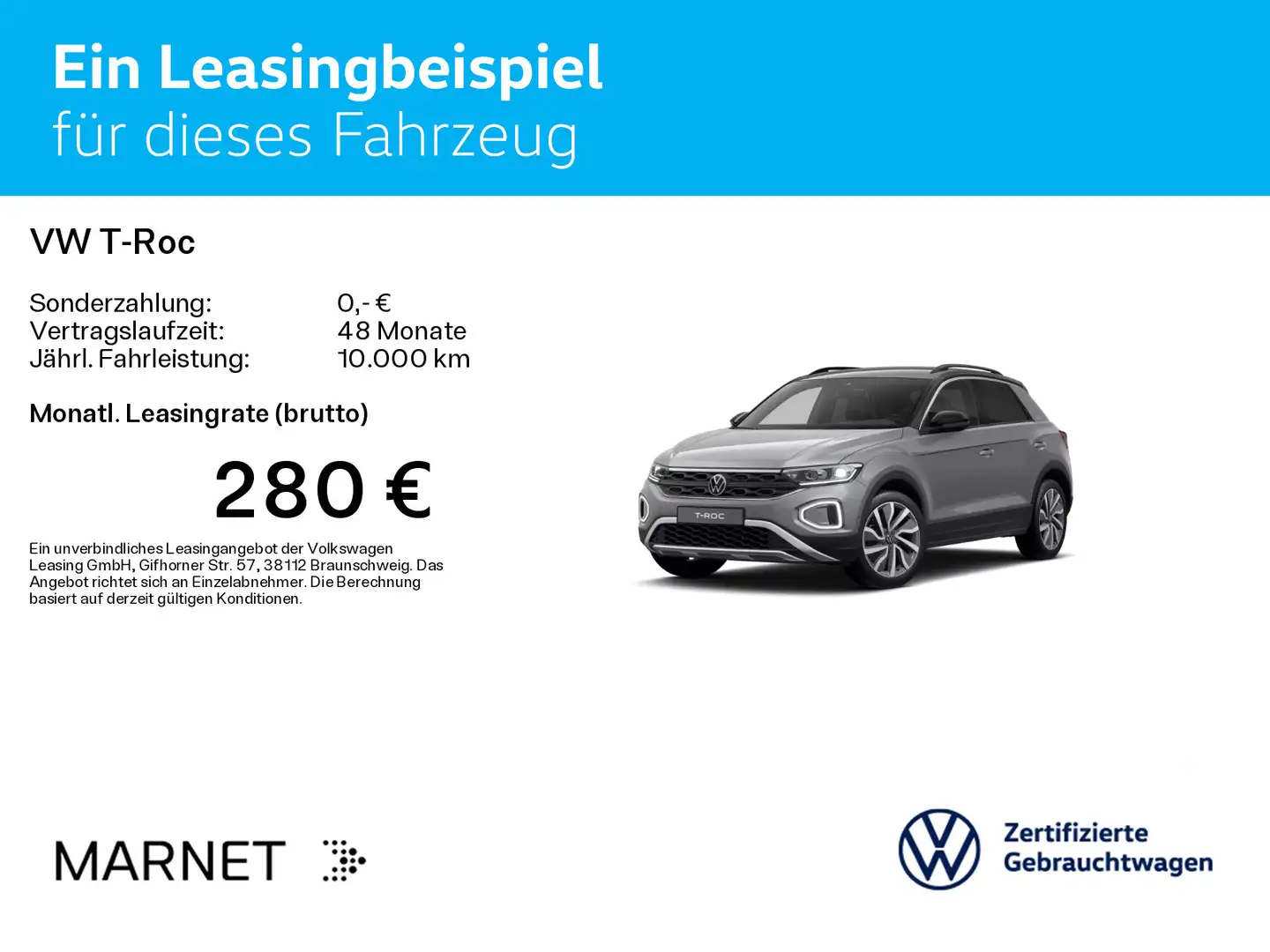 Volkswagen T-Roc 2.0 TDI DSG GOAL*NAVI*AHK*KAMERA*LED*SHZ* Grijs - 2