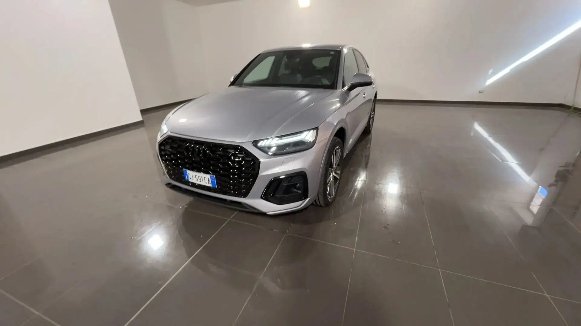 Audi Q5 Q5 Sportback 40 2.0 tdi mhev 12V S line Argento - 1
