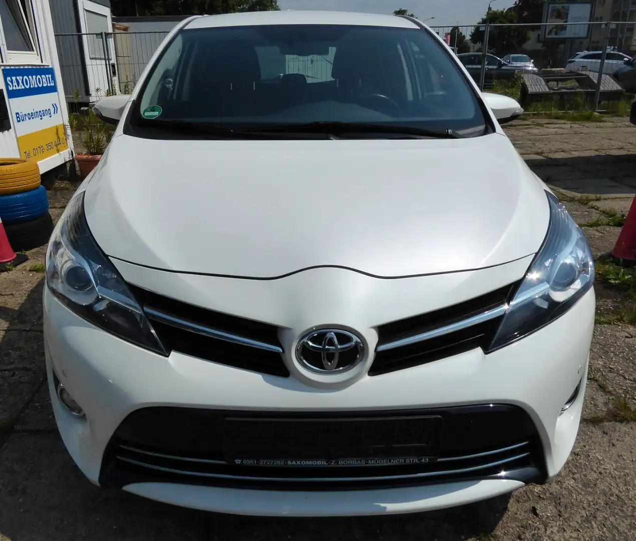Toyota Verso Navi, Klima, AHZV, Tempom., Sitzh.,PDC,Eu5 Blanco - 2