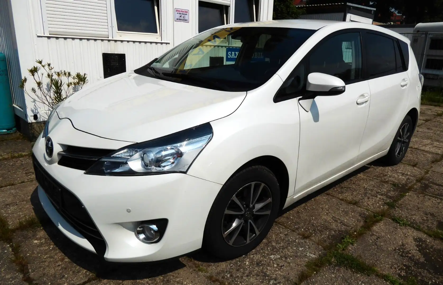 Toyota Verso Navi, Klima, AHZV, Tempom., Sitzh.,PDC,Eu5 Blanco - 1
