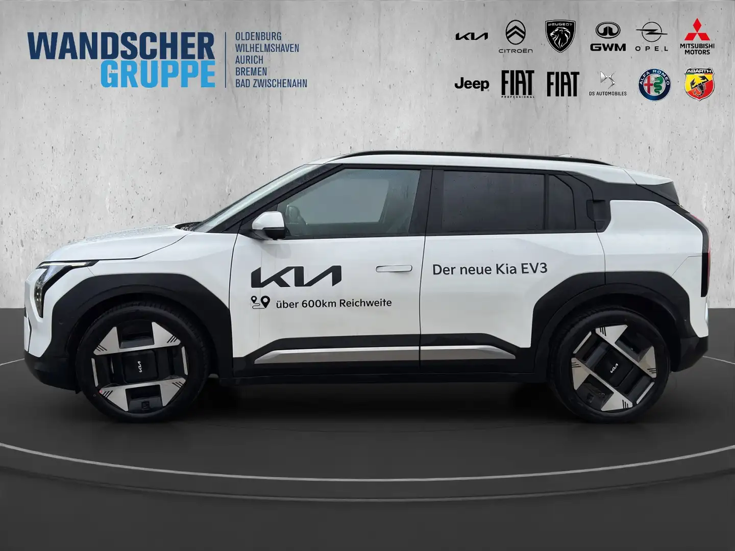 Kia EV3 58.3 EARTH WÄRMEPUMPE LED 360 KAMERA Weiß - 2