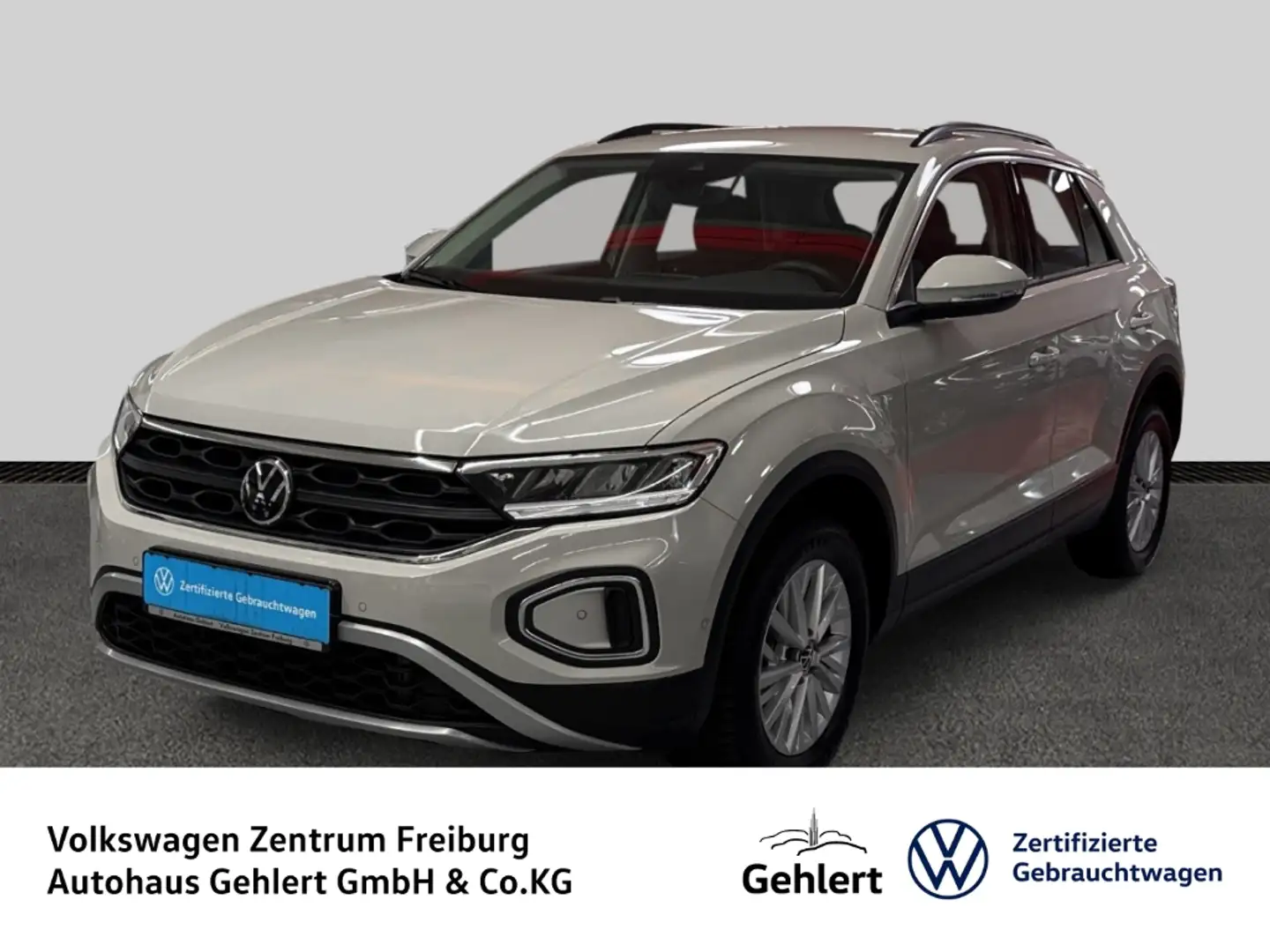 Volkswagen T-Roc Life 1.5 TSI DSG AHK Navi LED Klima Sitzheizung Grau - 1