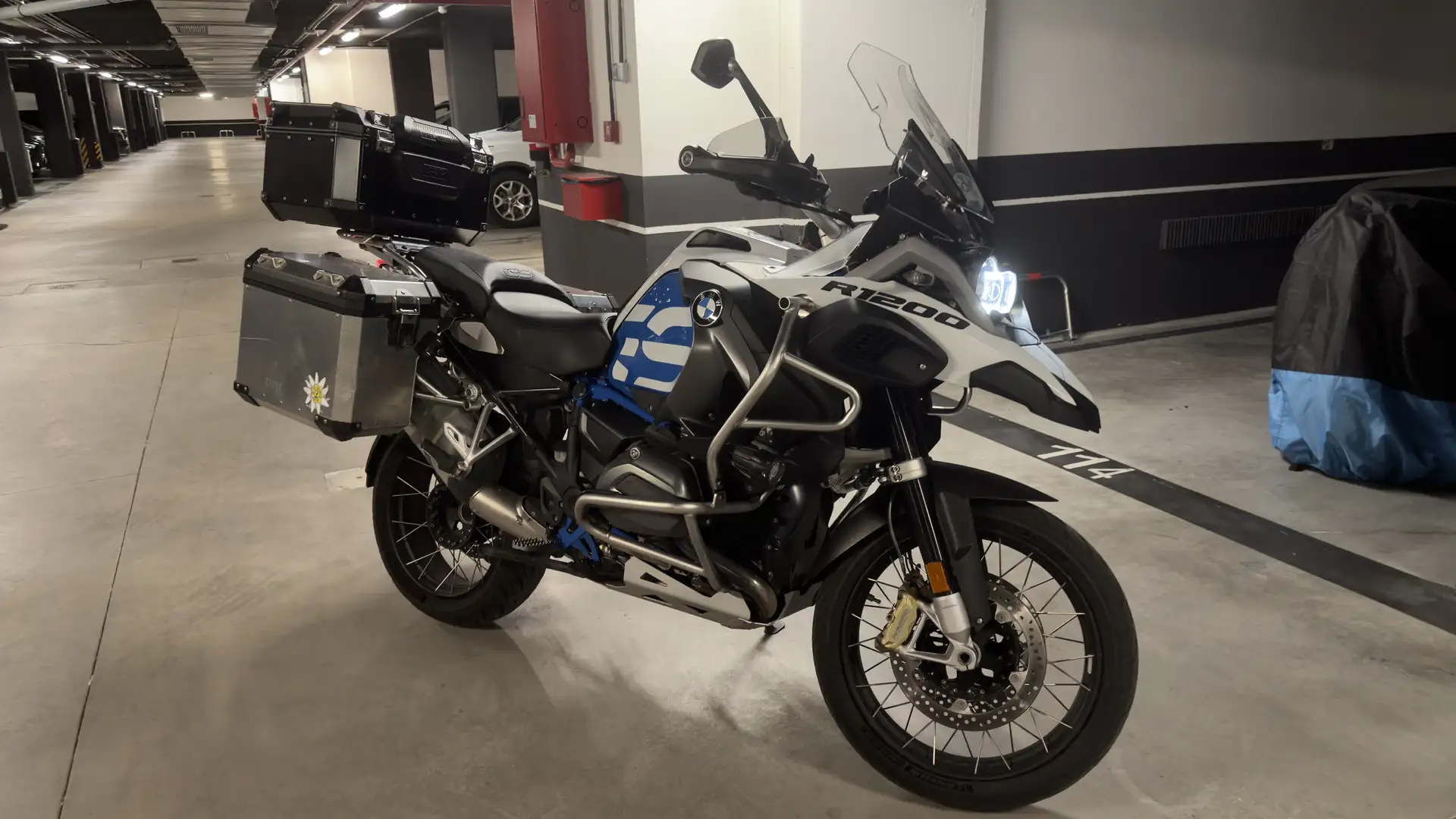 BMW R 1200 GS Adventure Mod 2018 Rally Impoluta NACIONAL Azul - 1