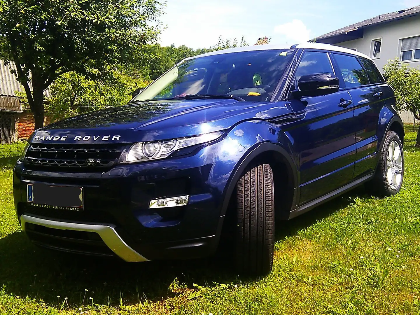 Land Rover Range Rover Evoque Range Rover Evoque Dynamic 2,2 TD4 Aut. ure Tech Blau - 1