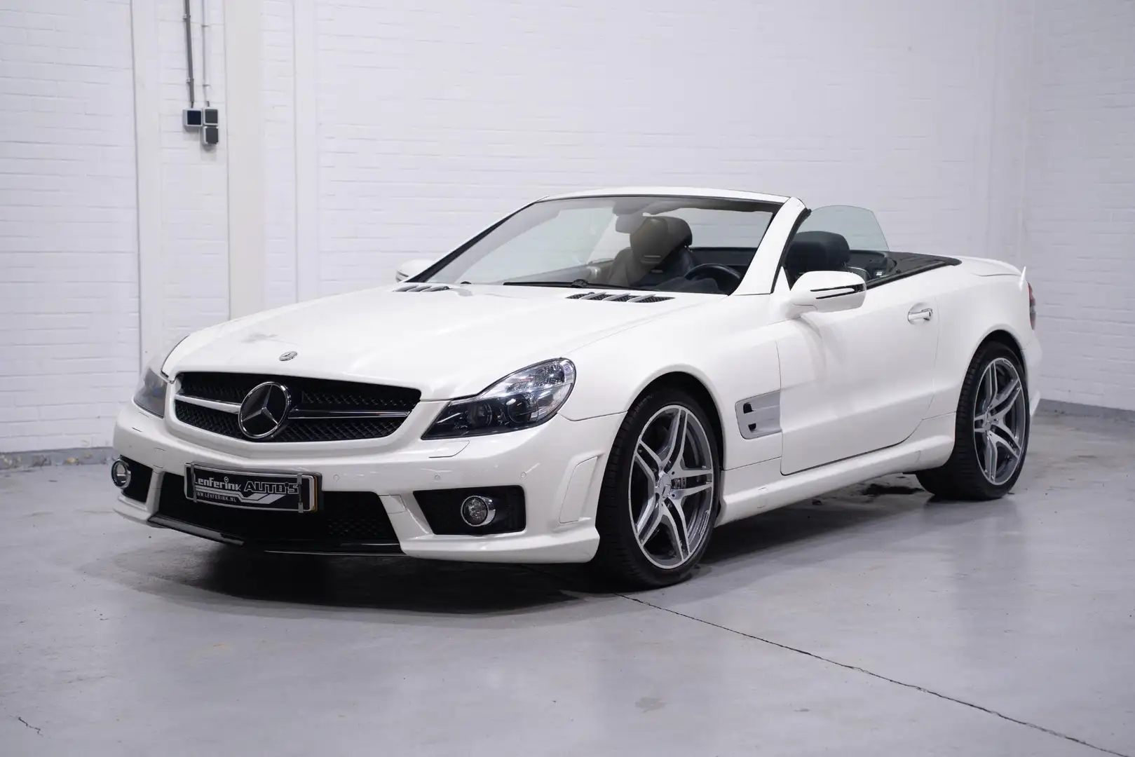 Mercedes-Benz SL 63 AMG Distronic Harman Kardon Bi-Xenon Stoelverwarming/v Wit - 2