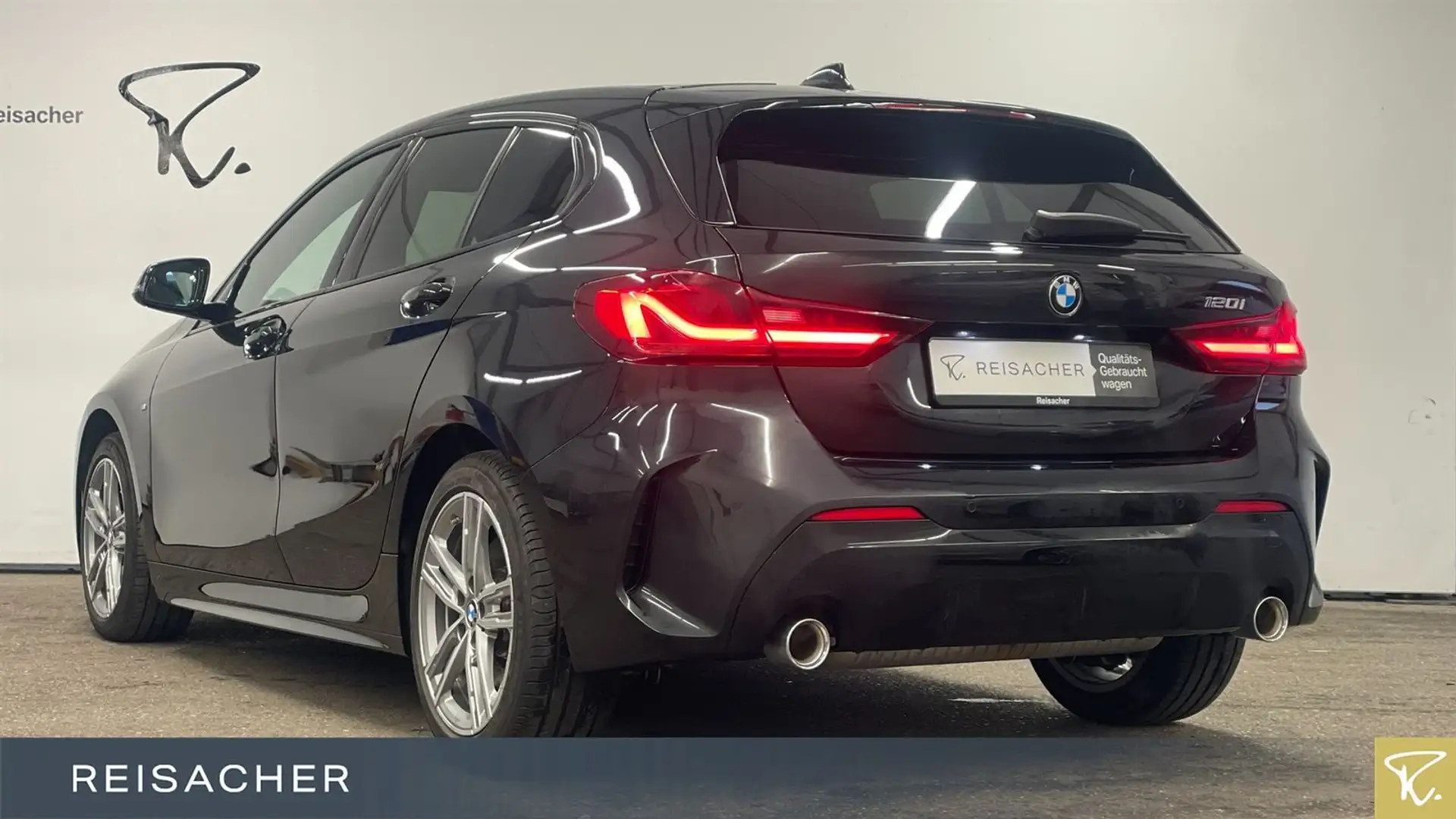 BMW 120 i A M-Sport LCPro PDC SHZ HiFi LED 17" LM Schwarz - 2