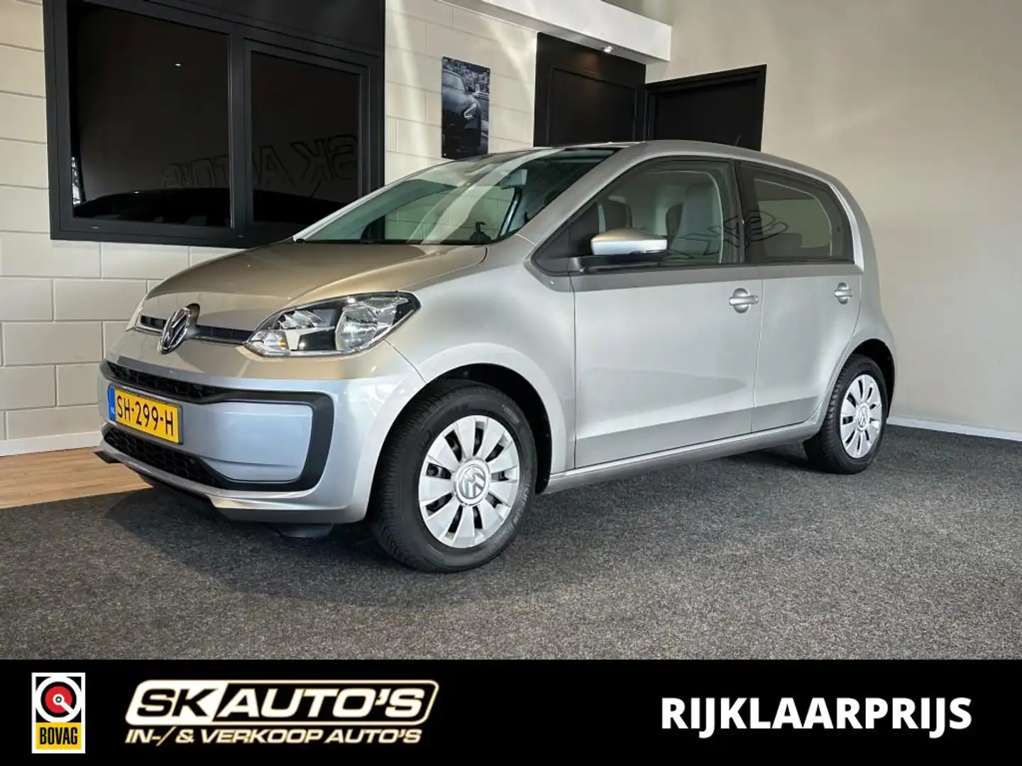 Volkswagen up! 1.0 BMT MOVE UP! NL AUTO l AUTOMAAT! l UNIEKE KM l Grau - 1