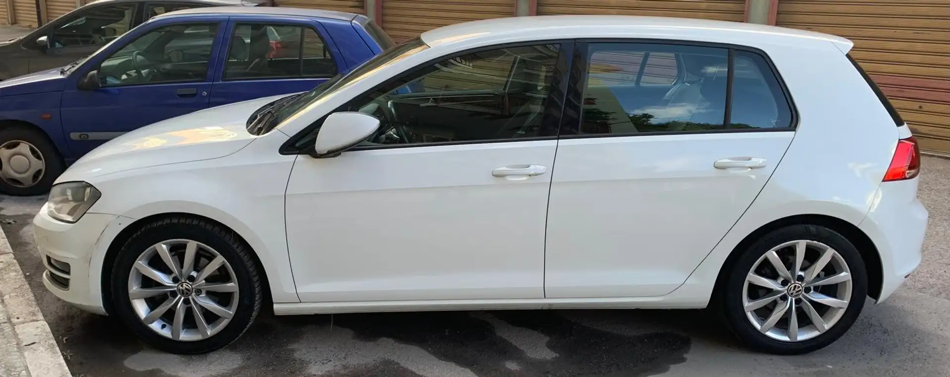 Volkswagen Golf Golf VII 2013 3p 1.6 tdi Highline dsg Bianco - 1
