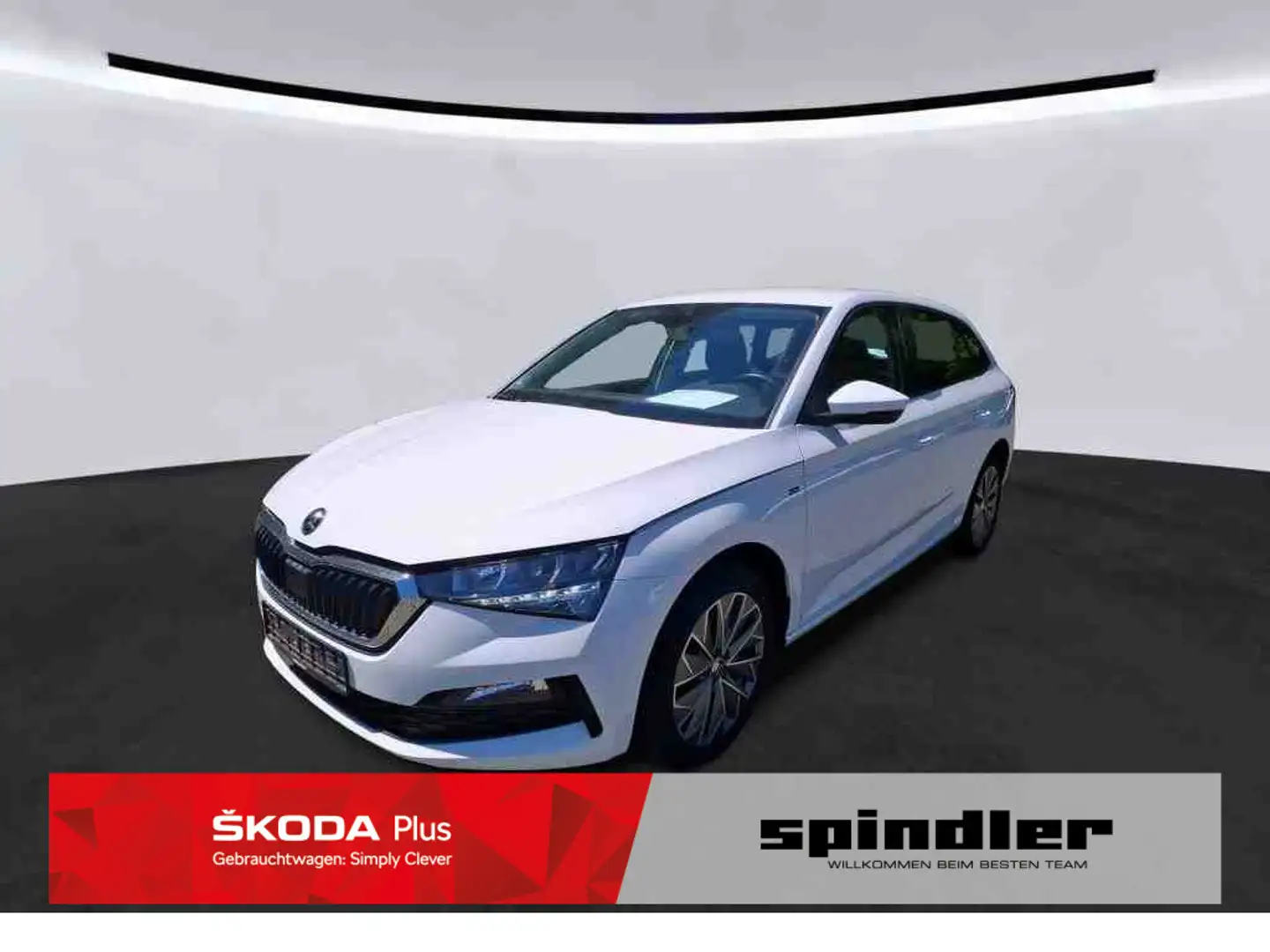 Skoda Scala Clever 1.0 TSI / Bluetooth, SmartLink, SHZ Wit - 1
