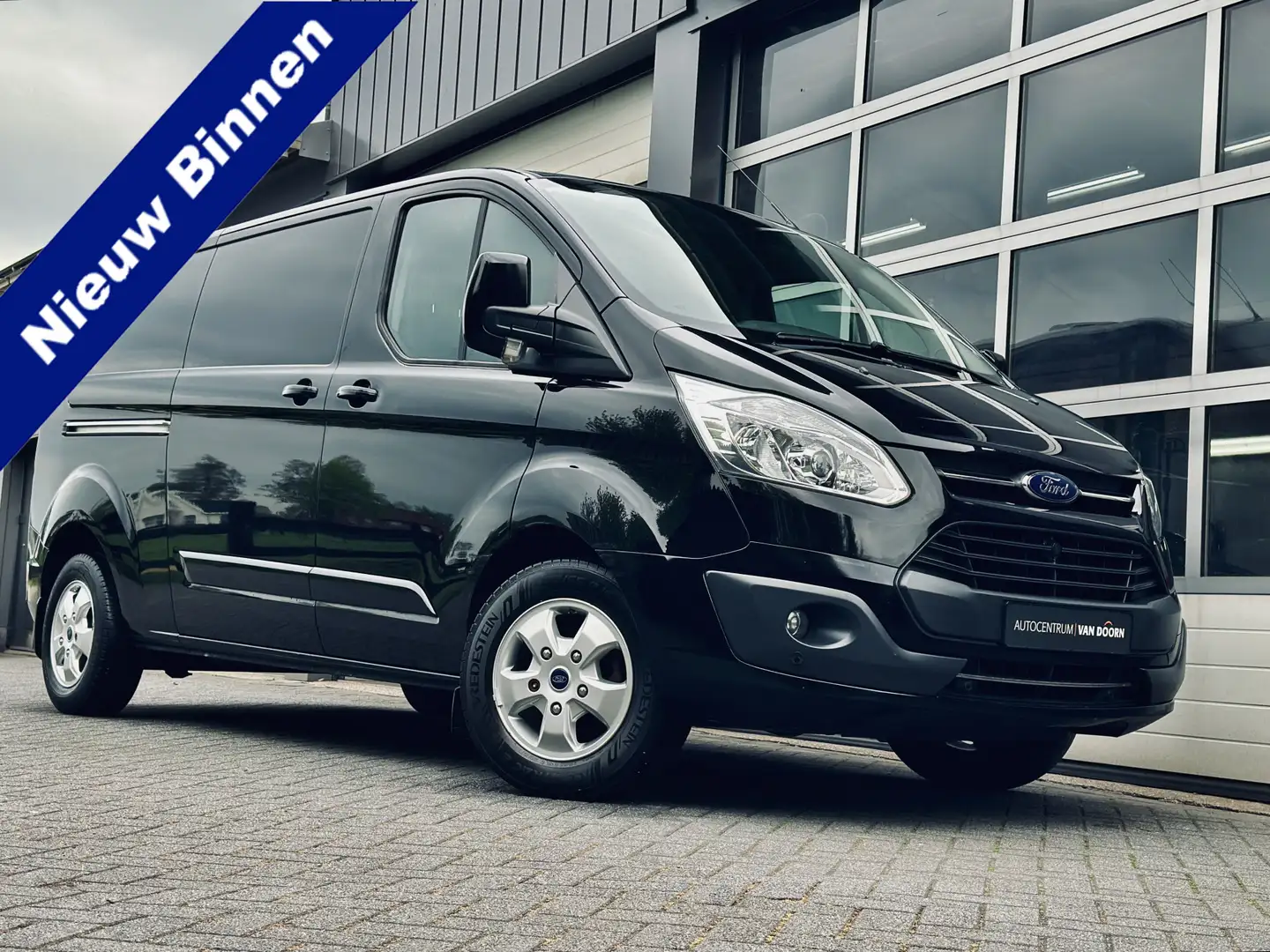 Ford Transit Custom 290 2.0 TDCI 170pk | Automaat | L2 | 2x Schuifdeur Fekete - 1