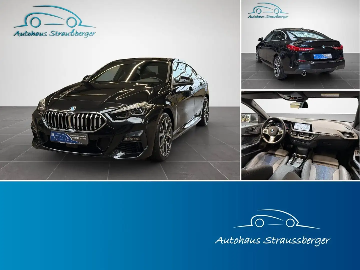 BMW 218 i Gran Coupe M Sport ACC DAB HIFI 2ZK SHZ LED Schwarz - 1