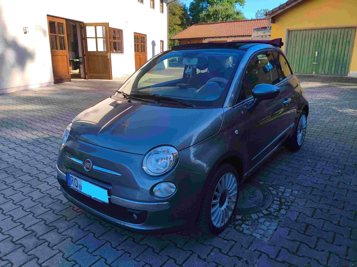 Fiat 500C 500 C 1.2 8VLounge Grau - 1